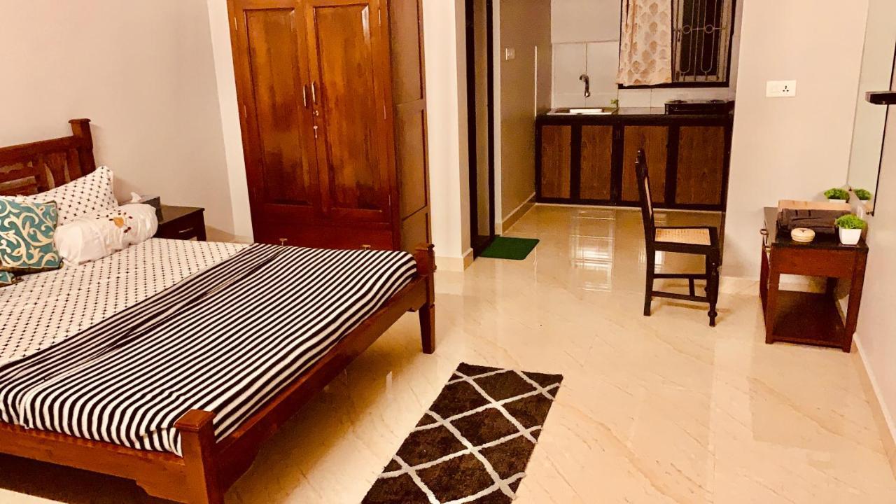 Stan-Inn, North Goa, Vagator, With Strong Wifi,Free Private Parking & Kitchen, Can Cook Where You Stay Exterior foto